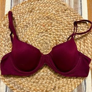 Victoria Secret Bra - Body By Victoria Collection 34B (Maroon)